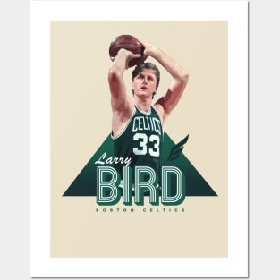 Larry Bird Posters and Art